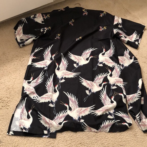 Kimono by HAORUN size Large Navy Blue - Picture 6 of 8